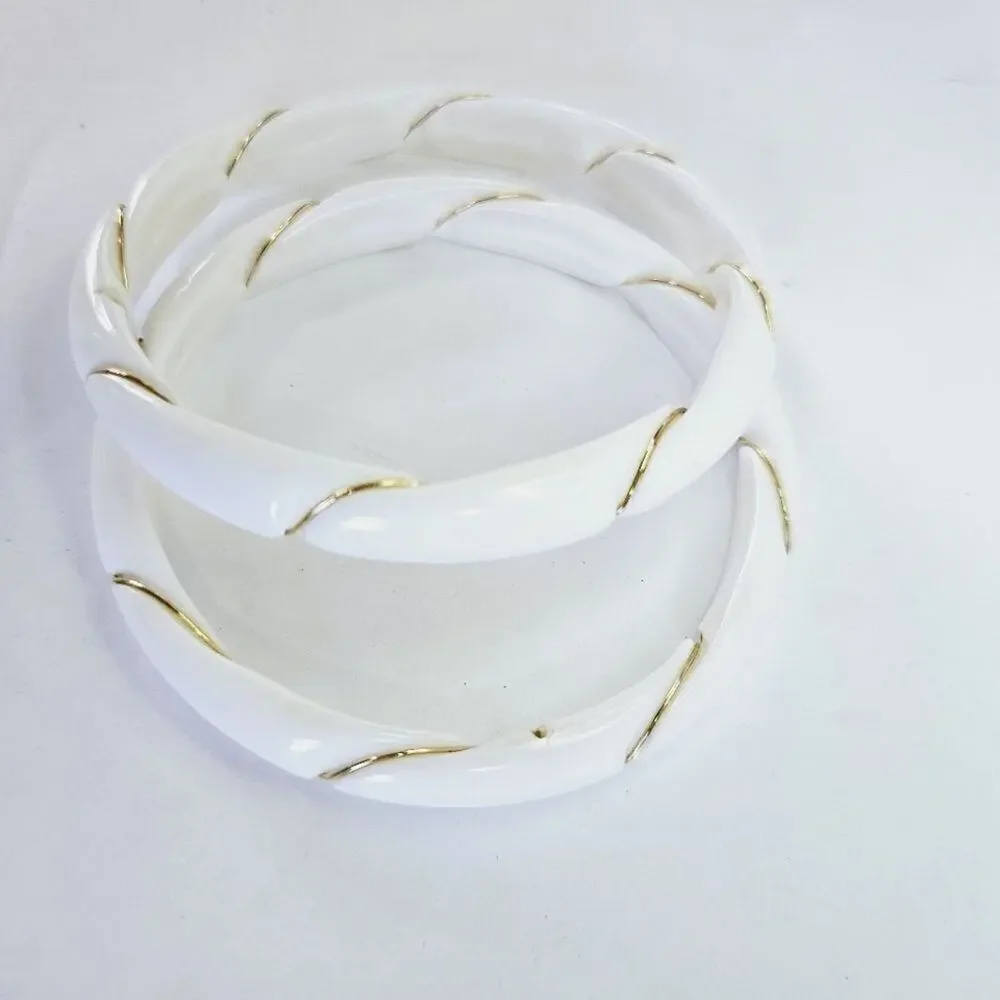 Vintage elegant white